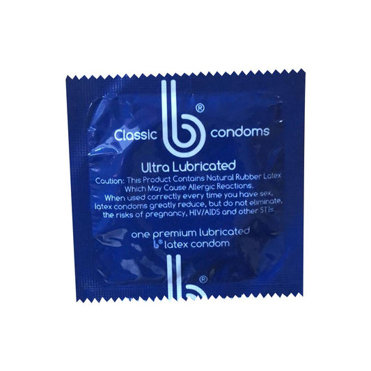 Classic Ultra-Lubricated b condoms